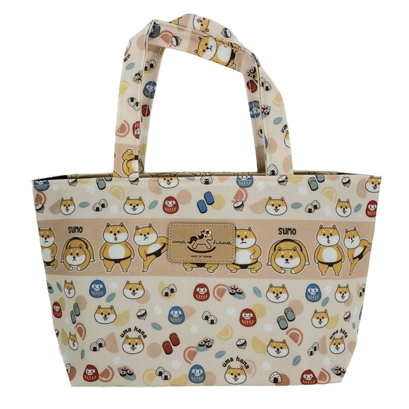 Uma Hana Handbags - Waterproof Shiba Small Tote Handbag Purse
